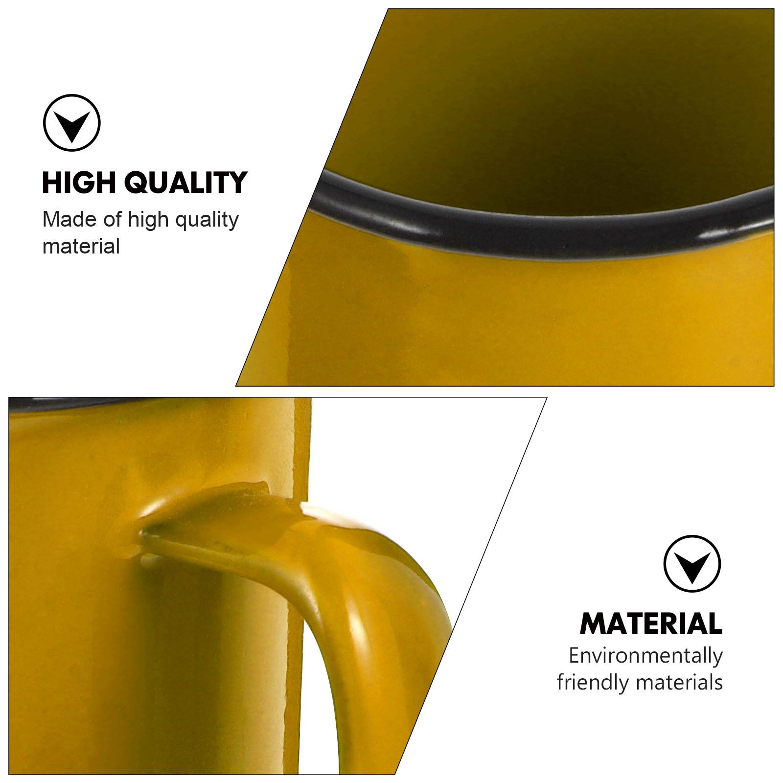 Кружка-стакан Винтажная Кофейная кружка Ретро Чашка Эмалированная Старомодная Оловянные кружки Вода other