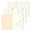 Midori Pocket Diary Notebook 2027 A6 Weekly Limited Edition Bookmark Cat Pattern (Starts January 2027)