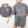 Distressed Ballet Graphic Tee, Vintage Wash Balletcore Tshirt, In My Ballet Era, Trendy Coquette Tee, Pointe Dancer Gift, Oh Piles, Merde