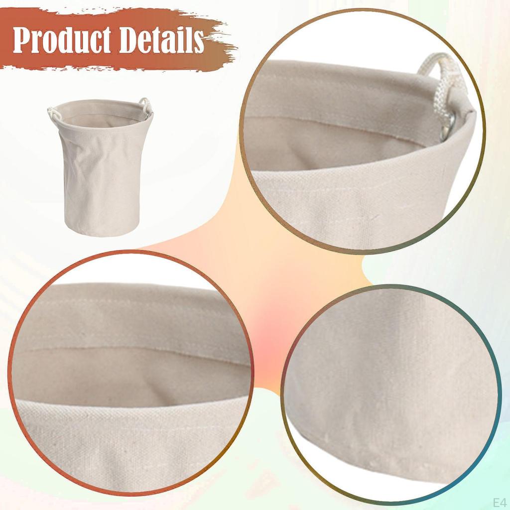 Canvas Hanging Bucket Tools Bag Linemen Professional Multifunction Portable Utility Sack