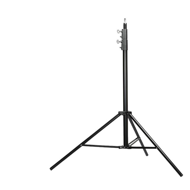 2.8m Reinforced Carbon Steel Tripod Stand for Photography & Live Streaming Lights