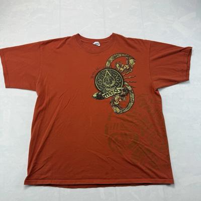 T-shirt Grafica Y2K Aztec Soul Riviera Maya Messico Uomo XL Maglietta Turistica