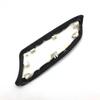 Car Leather Door Armrest Cover Trim Panel Interior Door Handle Lid Decoration Beige/Black for Honda Accord 8th Gen 2008-2013
