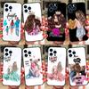 Baby Mother Brown Girl Family Case For Xiaomi 15 Ultra 13 14 13T 14T 15T Pro 17 Pro Ma  POCO F7 F5 F6 X5 X6 X7 Pro Cover