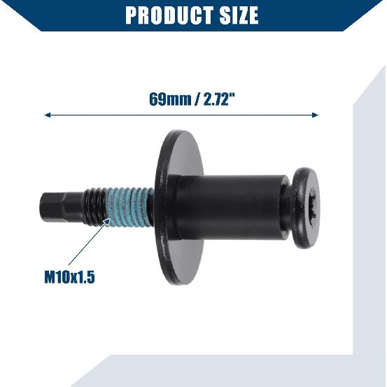 1L3Z99404A42AA / Rear/Tailgate Striker Latch Lock Bolt Kit for Ford F150 1997-2014 for Ford F250 Super Duty 1999-2016 / Tailgate Striker Lock Bolt