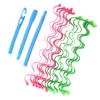 Spiral Curls Styling Kit DIY Plastic Hair Spiral Curl Styling Roller for Women Girls Extra Long Hair45cm 17.7in (12pcs)