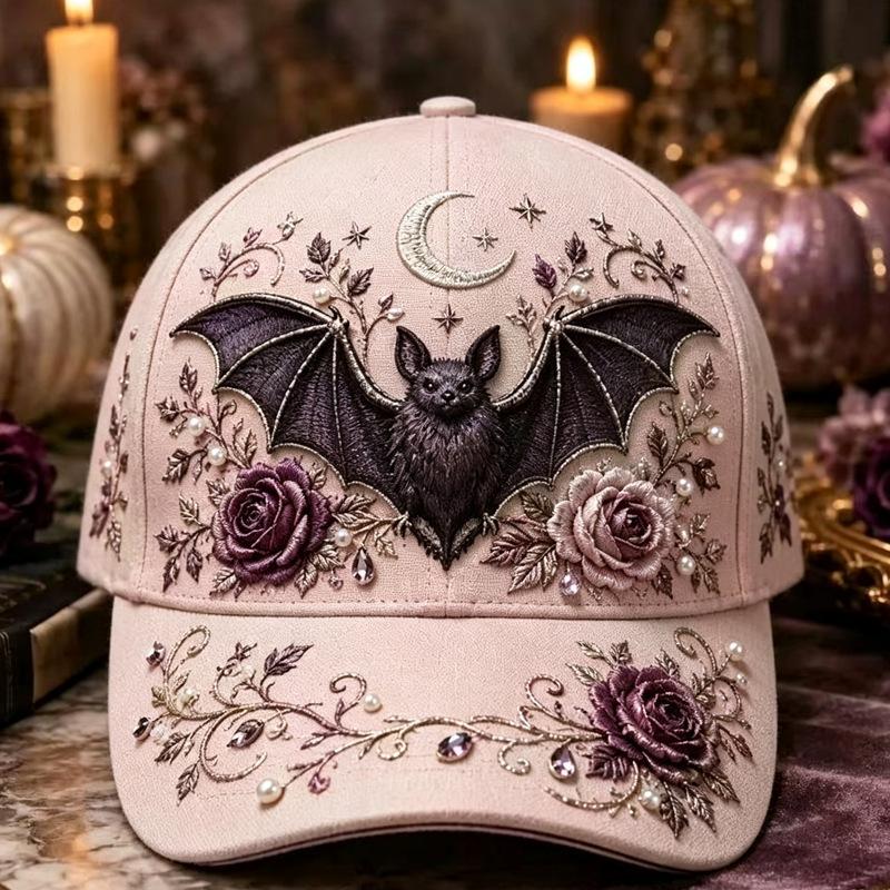 D print Halloween baseball cap women's spring and summer sunshade sun protection cap American style versatile fashion hat sun protection