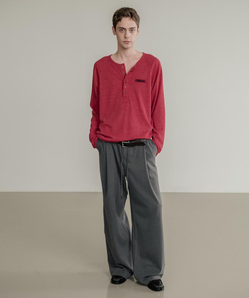 SSIN AND LEE Low Loop Banding Slacks Gray
