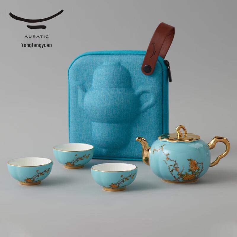 Yongfengyuan Madam Porcelain Portable Tea Set