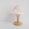 Girls' Cute Floral Wide-Brimmed Summer Sunshade Hat - Breathable Korean Style