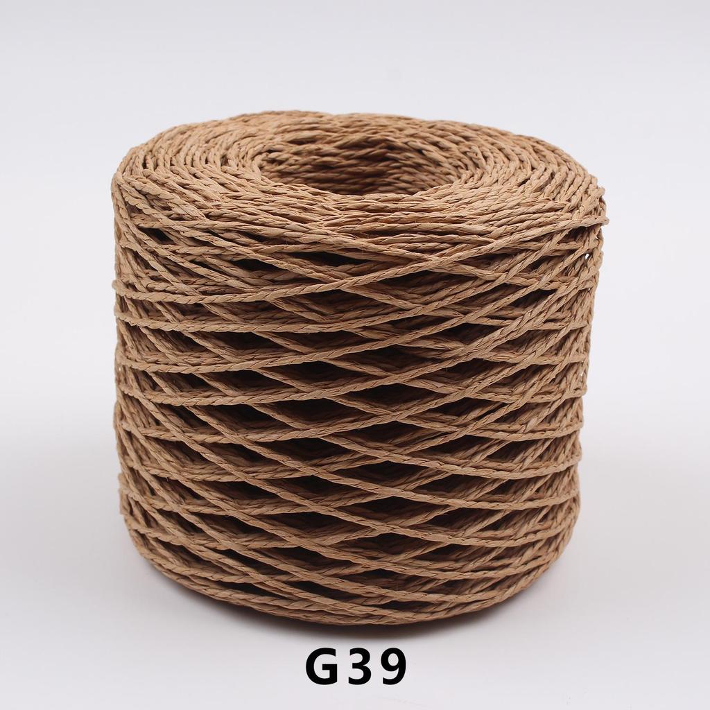 Raffia Paper Rope for DIY Crafts, Gift Packaging, and Straw Hat Weaving