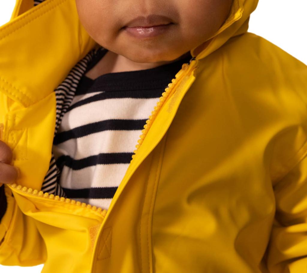 Petit Bateau Yacht Parka A08FB Bright 18 81cm Yellow, Months,