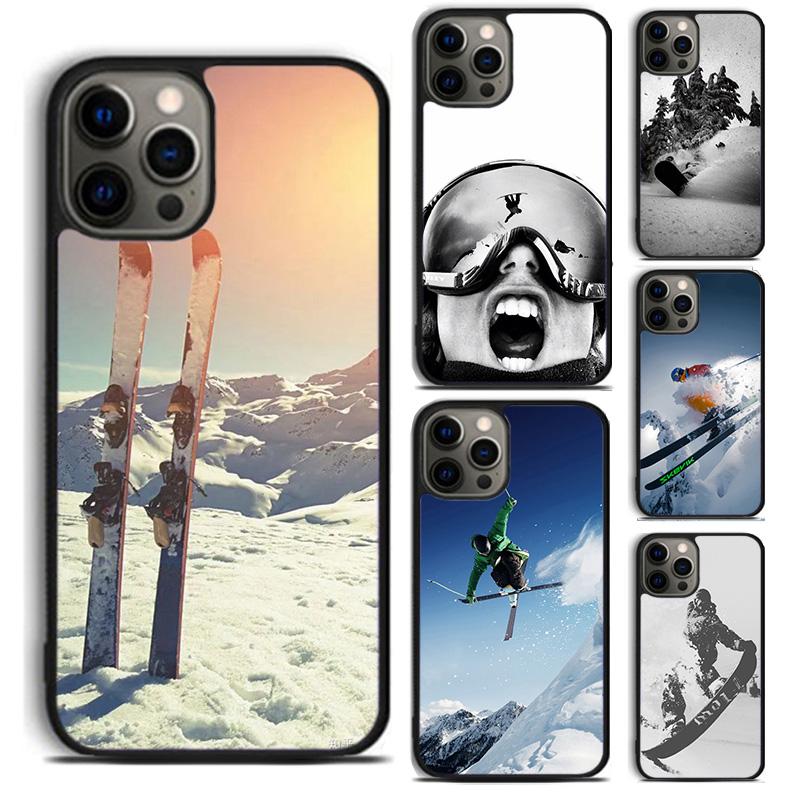 Cool Sports Snowboarding phone Case Cover For iPhone 17 Air 16 15 14 Plus apple 16 11 12 13 Pro Max coque
