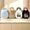 Plush Warm Water Bag Handheld Hot Water Bag Cute Water-filling Bottle  Belly Warmer
