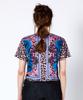 GREEDILOUS Leopard V-Neck T-Shirt