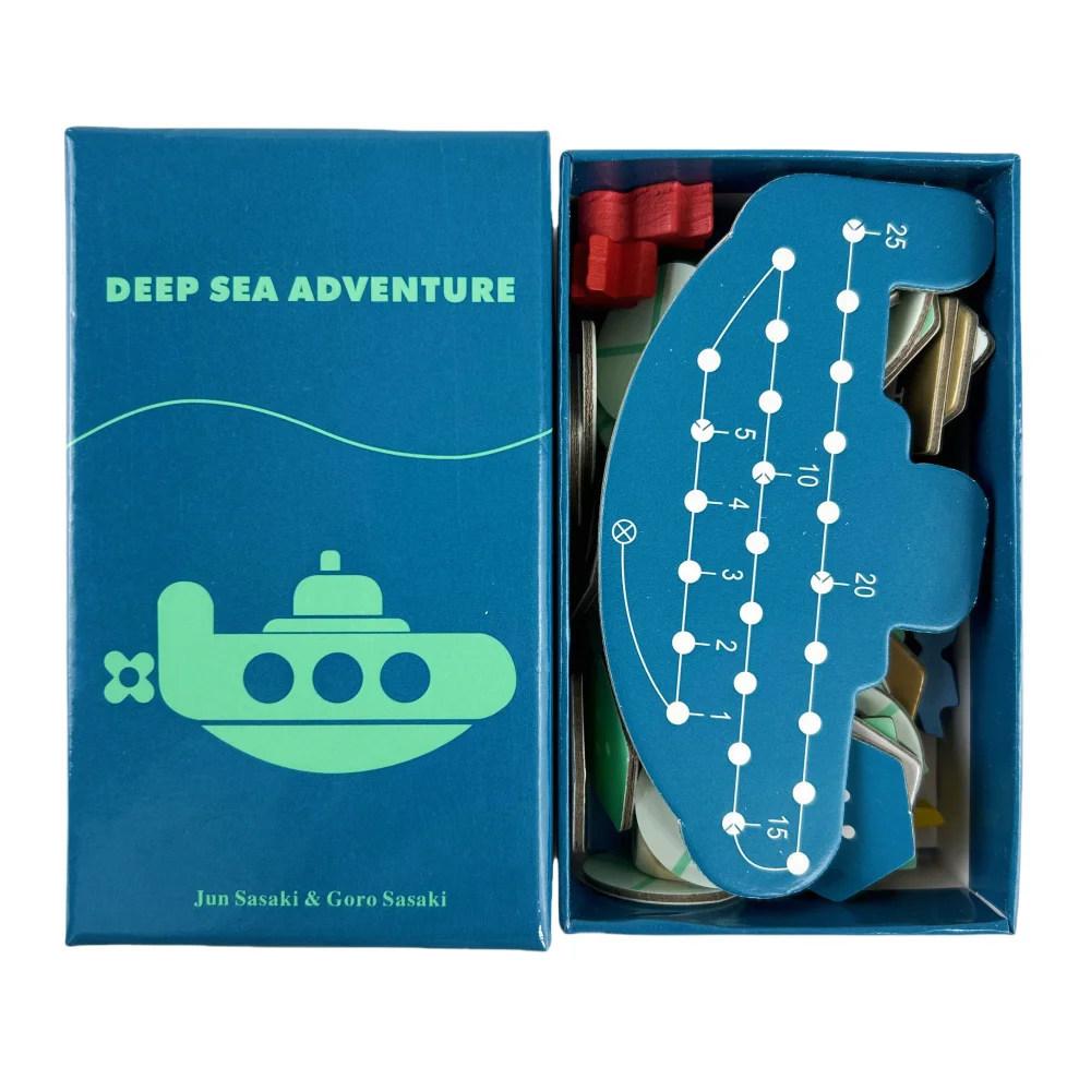 Deep Sea Adventure Strategy Board Game for 2-6 Players Family Card Games