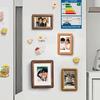 Magnetic Solid Wood 3-inch Mini Photo Frame for Polaroid Prints