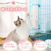 Playful Cat Scratching Pole for Cages, Hemp Toys, Balls, No Tools Required, Easy Installation, 41cm Long, Space-Saving