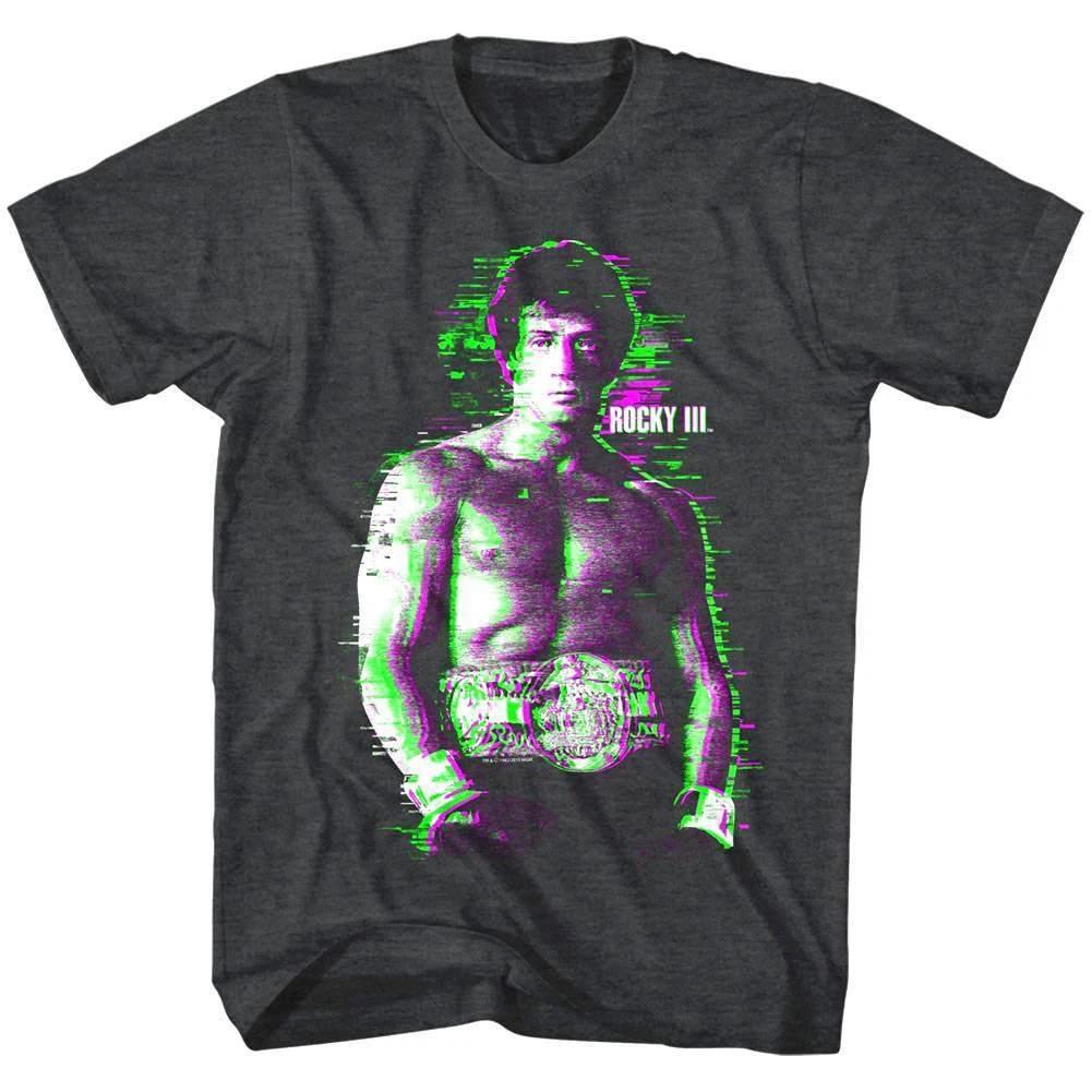 

Rocky 3 Champ Glitch Men s T Shirt XL