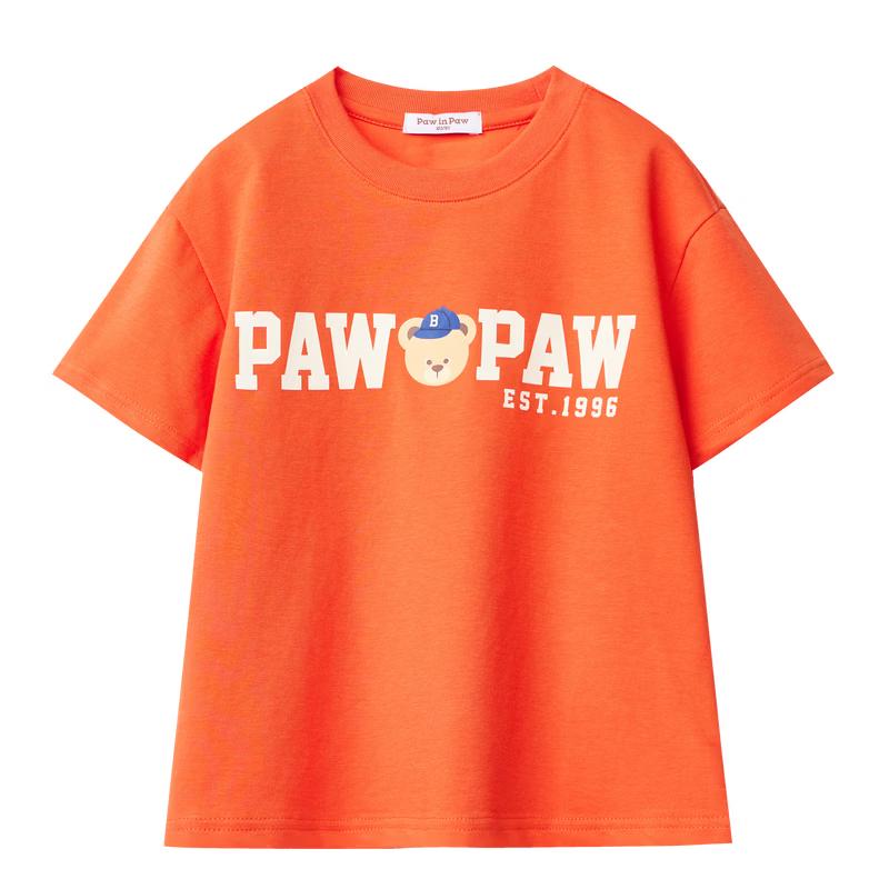 PawinPaw Cartoon Bear Kids  Short-Sleeve T-Shirt 130