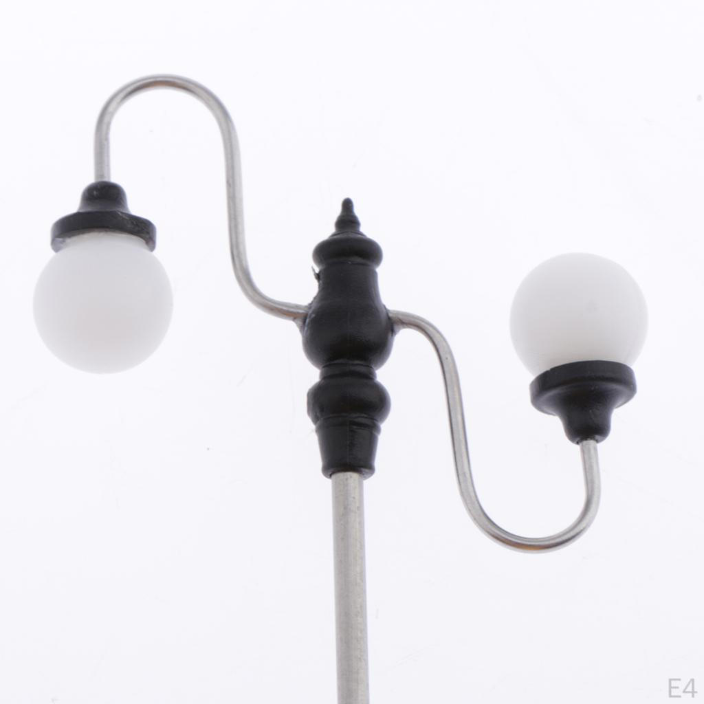 Scale Model Railway Train Lamp Lights - Pack of 5 Garden Landscape Accessories