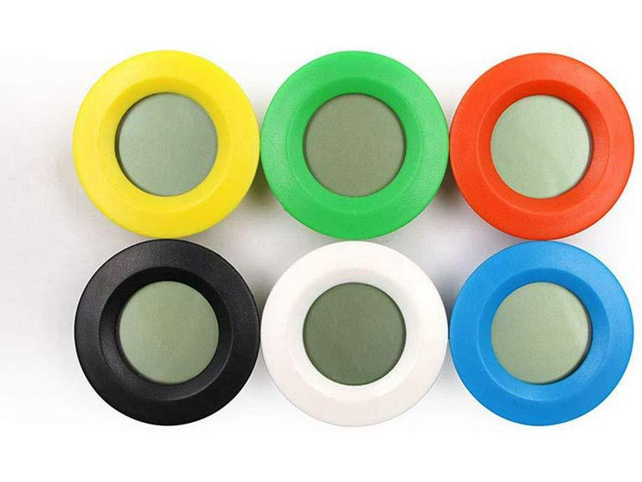 Round Electronic Thermometer & Hygrometer for Reptile Acrylic Crawling Box