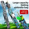 Durable Multi-function Fishing Rod Cover Foldable Thicken Canvas Fishing Rod Holder Oxford Cloth Fishing Gear Outdoor Activity