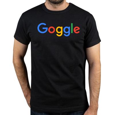 Vtipná grafická trička s logem Google Pánská Dámská móda Ležérní tričko 100% bavlna Volné Nadměrné tričko