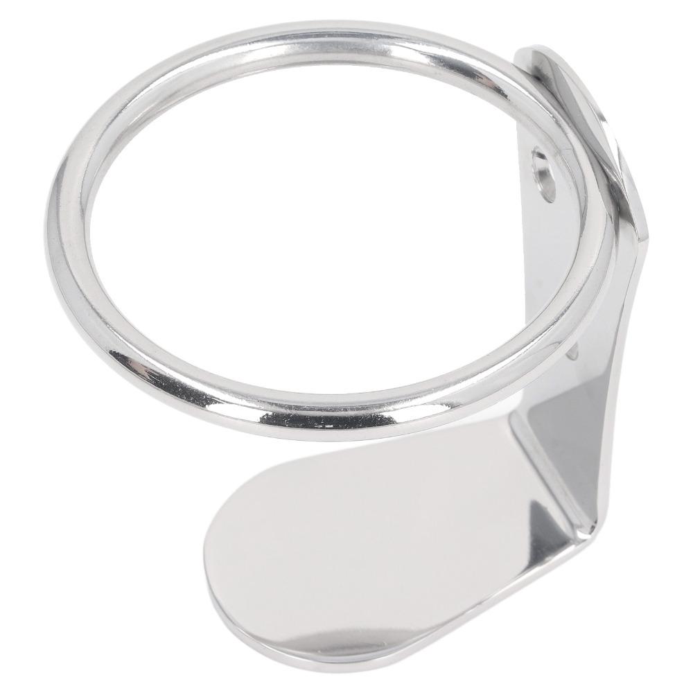Single Holder Ring Drink Holder Stainless Steel Boat Cup Holder Wall Mount Holder Yacht Use