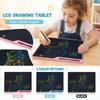 16 Inch Rechargeable LCD Writing Tablet for Kids - Color Screen Doodle Board, Drawing Pad, Educational Toy