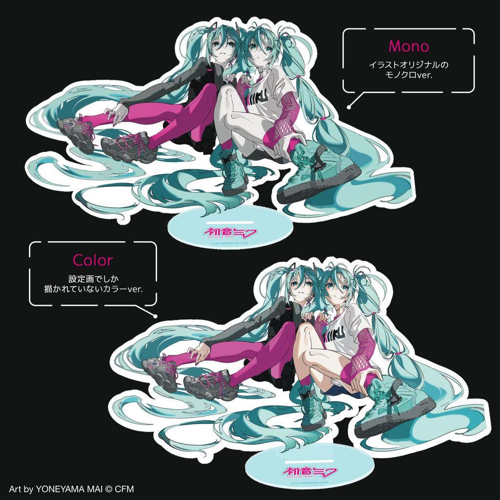 Hatsune Miku Vocaloid Hatsune Miku Series GT Project Senbonzakura Idol Mai Yoneyama Original Illustration Twin Tails Mai Yoneyama Acrylic Stand Big