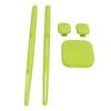 Virtual Drum Kit Virtual Reality Drum Set Portable Electronic Drum Set for Beginners Children Adults Green