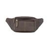 Visconti V-721 Men' Leather Waist Bag Dark Brown