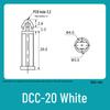 Flat-Bottomed Nylon Isolation Post for PCB Support
