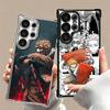 MHA My Hero Hawks Soft Phone Case For Samsung Galaxy S26 Ultra S25 Edge S24 FE S23 Plus S22 S21 + S20 Plating Anti-Fall Fundas