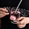 Bicchieri da Vino Tazza Renna Bicchieri da Cocktail Vetro Trasparente ad Alto Borosilicato Tazze per Caffè Tazza Birra Espresso Whiskey Alcol
