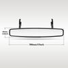 UTVs Rear View Mirror Convex Clamp Mount Center Mirrors Wide Rearview Powersports Accessories Enhanced Visibility For Racing