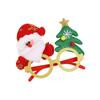 Christmas Glasses For Holiday Party, Funny Xmas Eyewear Props Santa Reindeers Style Costume Accessory For Festive Dress Up