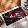 AC Milan Printed Flannel Area Rug Non Slip Soft Polyester Floor Carpet Indoor Decor Mat for Bedroom Living Room Sofa Game Room Home Decoration