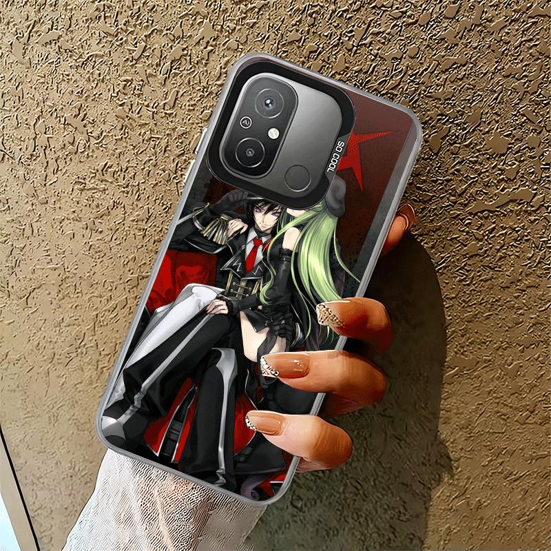 Code Geass Anime Soft Phone Case for Xiaomi Redmi 15C 15 14C 13C 12C Poco X5 X6 X7 Pro X3 F8 F7 Ultra M8 13 12 Cover Back Shell