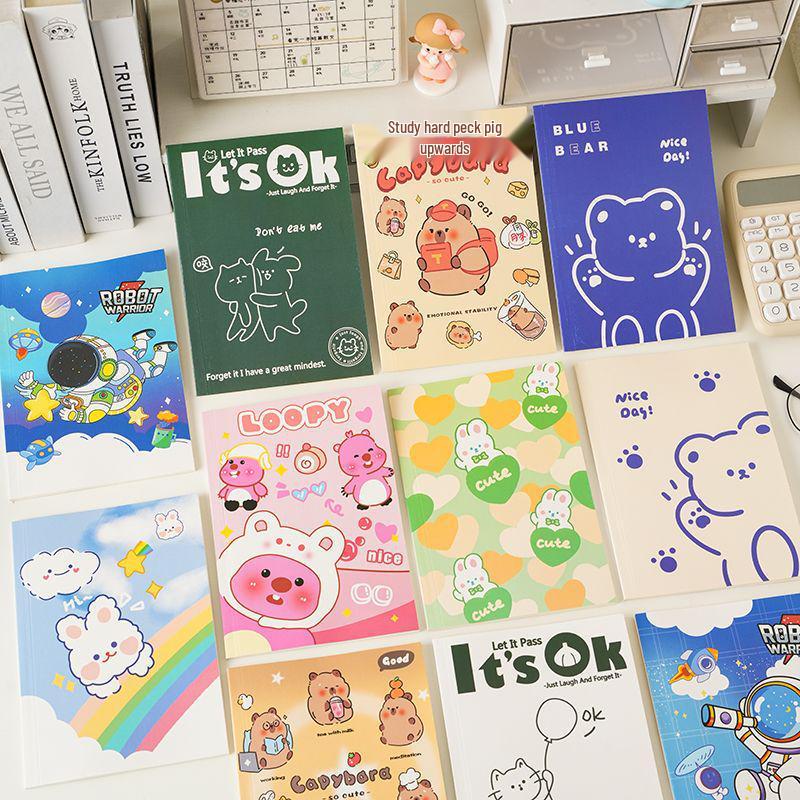 

Высококачественный милый студенческий дневник формата А5 для учениц средней и старшей школы 1-Pack [Not Economical]