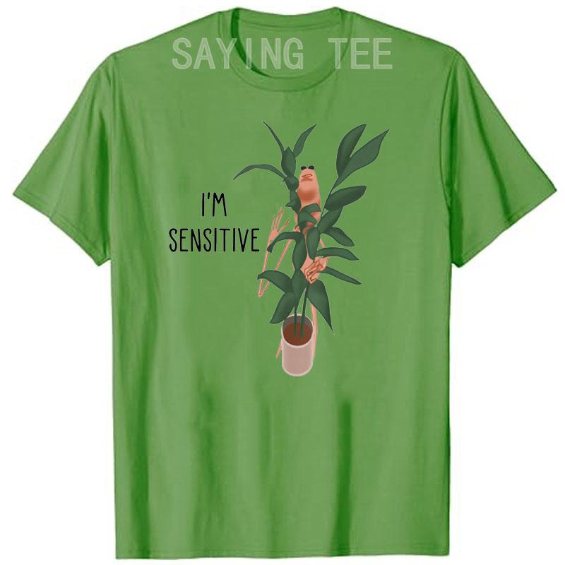 Marcus The Worm I’m Sensitive Funny Meme Brain Rot T-Shirt Y2k Plants Lover Graphic Outfit Gardening Lover Saying Tee Novelty