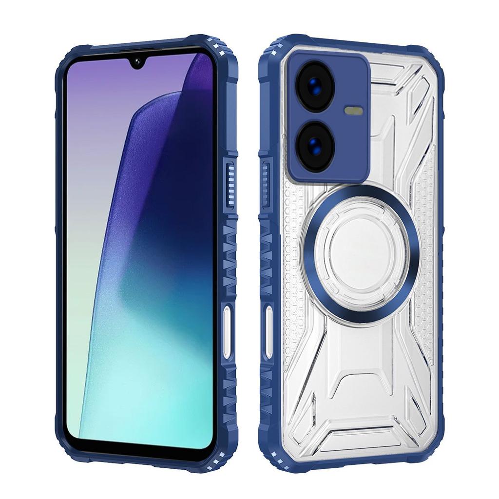 Battle Shadow Series Armor Phone Case for Vivo Y22s,Y22 Shockproof Anti‑Drop Protective Cover