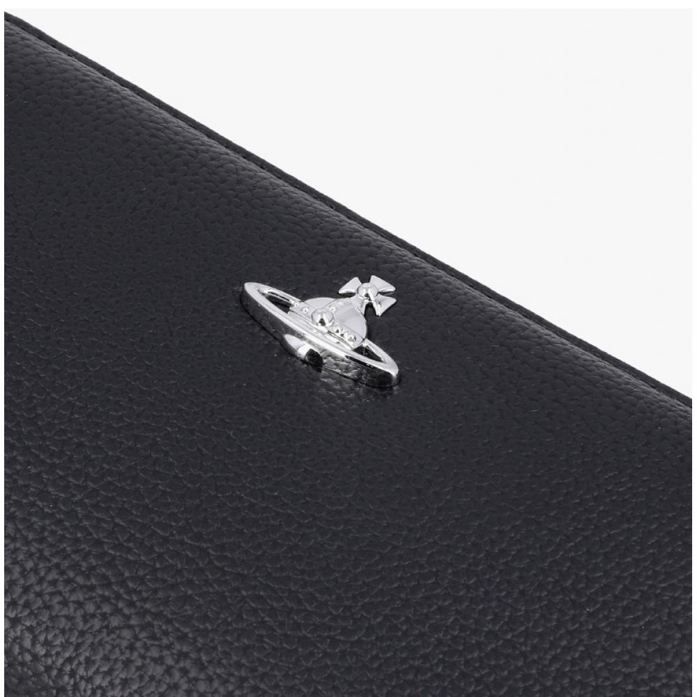 VivieNNe Westwood VegaN Bio GreeN GraiN Zip ArouNd LoNg Wallet 5106005bw S000d N