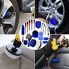 20Pcs Wheel Tire Brush Car Detailing kit Easy Reach Wheel for Rim Brush Detailing Brushes Short Handle Cleaning Brush