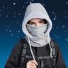 Keep Warm Warm Scarf Face Mask Cold Resistant Lei Feng Hat 3-in-1 Winter Cycling Hat  Men