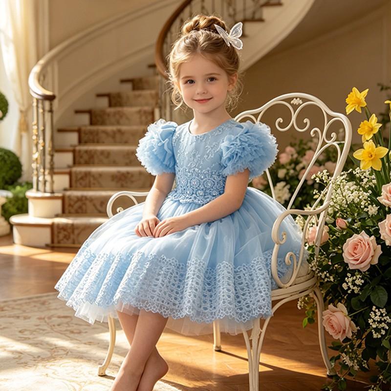 Girls Princess Dress 2026 Party Gown Toddler Teen Formal Occasion