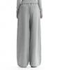 Teulimingbeodeu Tmb Raw Cut Sweat Set-Up Pants [ Melange Gray ]