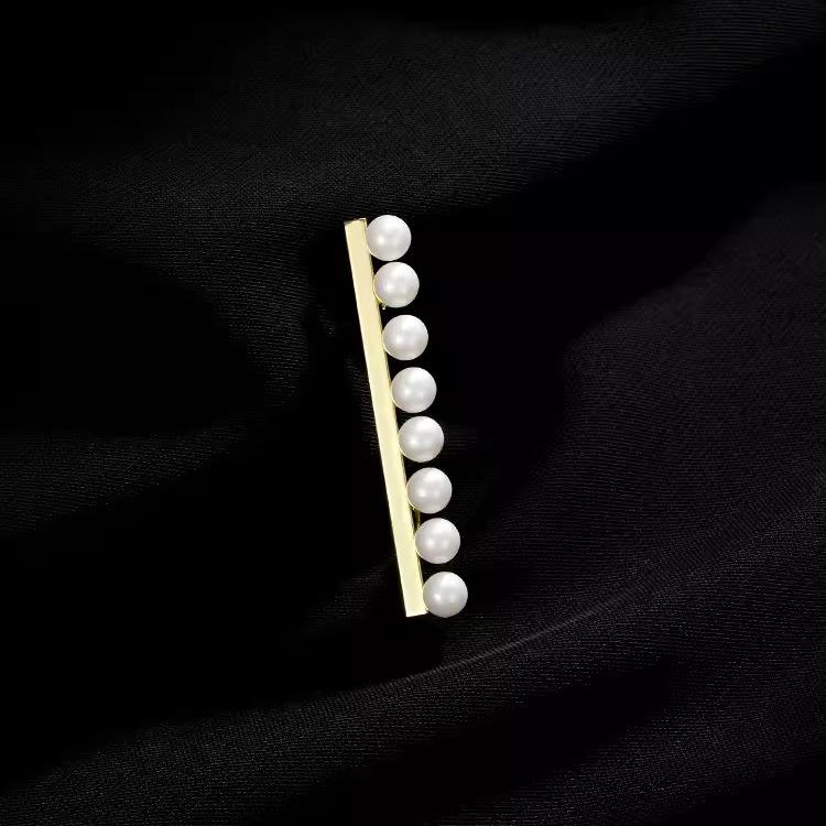 

Элегантная брошь «Жемчужный балансир» - Высококлассный женский модный аксессуар