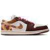 Jordan Air Jordan 1 Low Top Vintage Basketball Shoes Men's Tan IQ5321-121